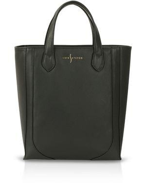 Luis Steven Tall Bucket Tote - Black