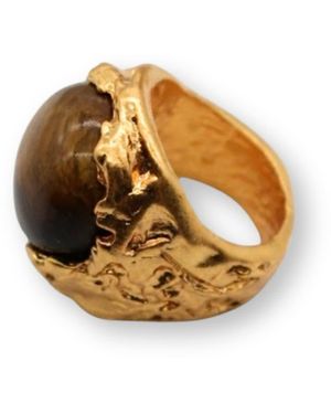 VIEA Tara Molten Ring - Metallic