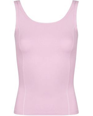 The Koozy Jasmin Square Neck Vest - Pink