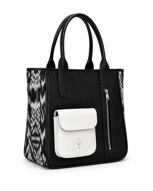 Bella Soul Cuero Tote - Black