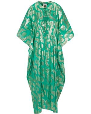 Meghan Fabulous Palm Springs Caftan Maxi Dress - Green