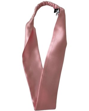 Sylk Silk Headband - Red
