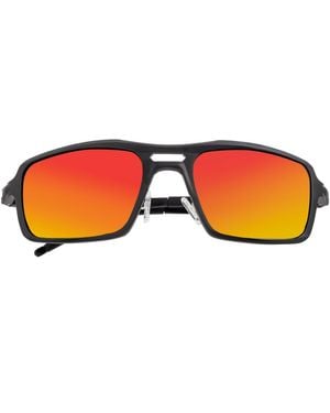 Breed Orpheus Polarized Aluminum Rectangular Sunglasses - Multicolor