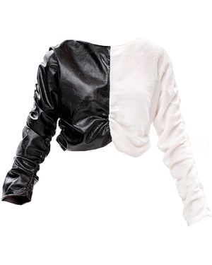 Maison Bogomil Split Motion – Cropped Top - Black
