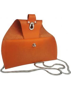Cocobarclay Loop Clutch - Orange