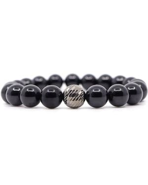 Shar Oke Spinel & Sterling Bracelet - Black