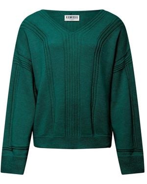 Komodo Anya Merino Wool Sweater - Green