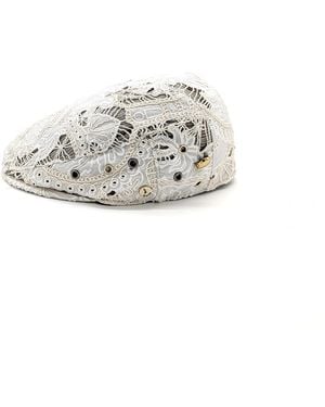 DORIA 1905 Coppola With Embroidery - White