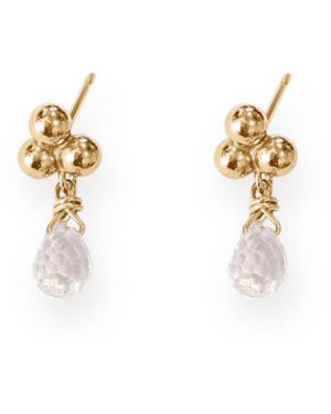 Inari Jewellery Mistletoe Earrings - Metallic