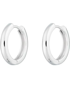 Scream Pretty Large Huggie Earrings - Metallic