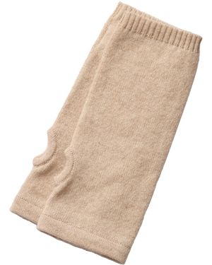 Cove Cashmere Wrist Warmers - Natural
