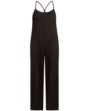 Known Supply Front Pocket Overalls - Black