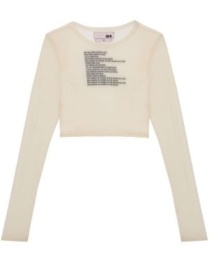 Come on Only Lovers T-Shirt Nude - White