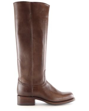 Notabene Achilla Boots, Dark Leather - Brown