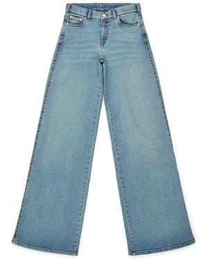 Dr. Denim Zila Mid Wide - Blue