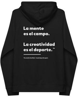 Anchor and Crew Creativity Is The Sport Creative Standard Organic Cotton Hoodie - Black