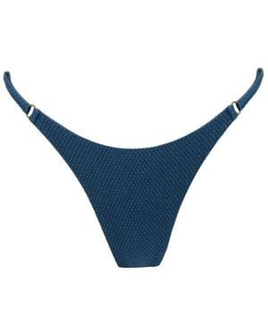 Thaynne Swimwear Llc Lirio Bottom - Blue
