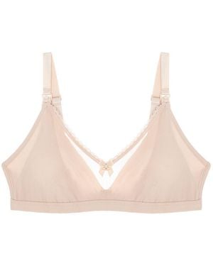 Journelle Neutrals Victoire Maternity Wireless Bra Blush - Natural