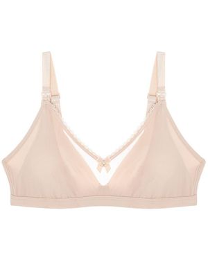Journelle Neutrals Victoire Maternity Wireless Bra Blush - Natural