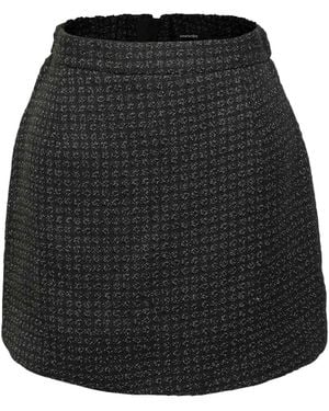 Smart and Joy Trapeze Mini Skirt - Black