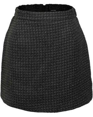 Smart and Joy Trapeze Mini Skirt - Black