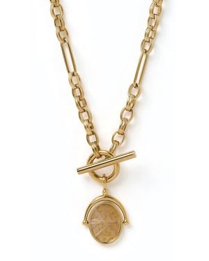 ARMS OF EVE Delilah Spinner Necklace - Metallic