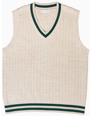 FELLA SWIM Fred Cashmere Vest - White