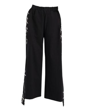 ARTISTA Code Wide Leg Pants - Black