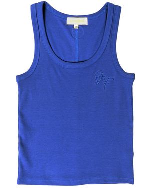 Greatfool Organic Cotton Tank - Blue