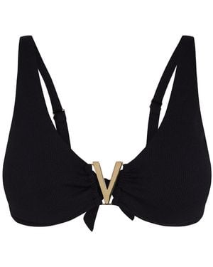 Aqva Swimwear Aiguablava Bikini Top - Black