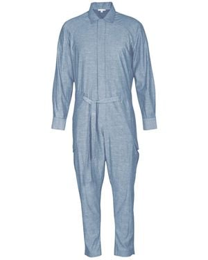 carlton jones Cargo Coverall - Blue