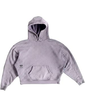 Achilles and the Tortoise Logo Hoodie - Purple