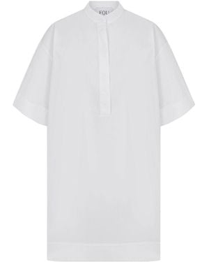 FOB PARIS Amina Shirt Dress - White