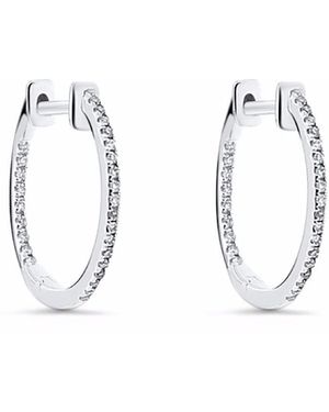 Cosanuova Swoosh Diamond Earrings 18K - Metallic