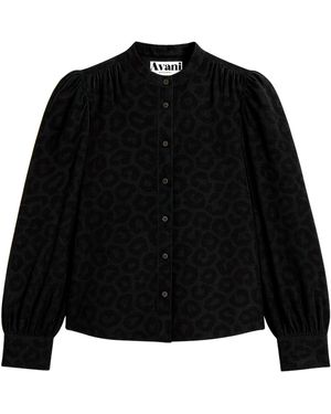 AVANI Apparel Hortensia Blouse - Black