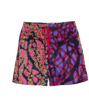 Paloma Lira And Volt Web Armour Shorts - Purple