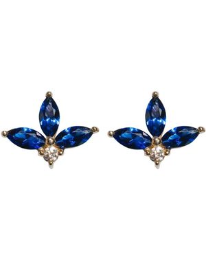 Talismania Jewelry Starlight Vesper Studs - Blue