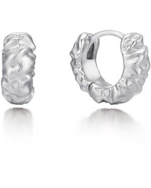 Didier Dubot Sensuelle Raw Huggie Earrings - Metallic