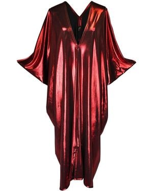 Jennafer Grace Electric Cherry Caftan Kaftan Dress - Red