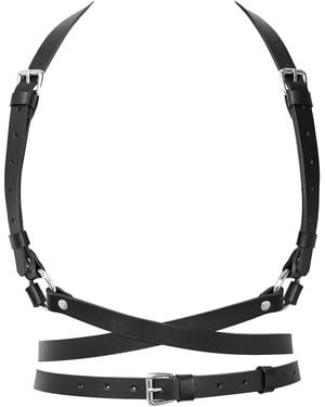 Badass & Goddess Leather Real Leather Harness Artemis - Black