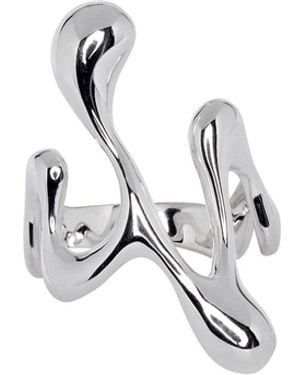 Luna Delphine Surge Ring - White