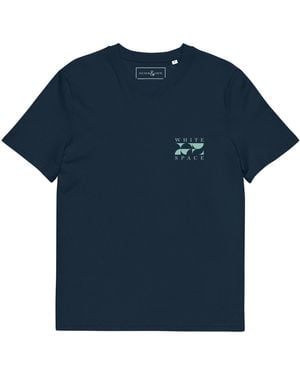 Anchor and Crew Fifteen Space Editions Organic Cotton T-Shirt - Blue