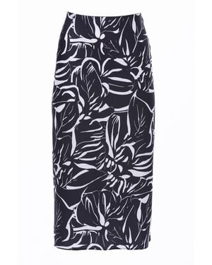 Carloslines Bias Skirt - Blue