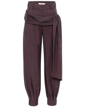 SÉLONE Helen Balloon Trousers - Purple