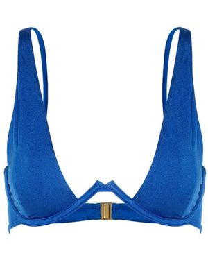 Cherina Beachwear Llc Ella Bikini Top - Blue