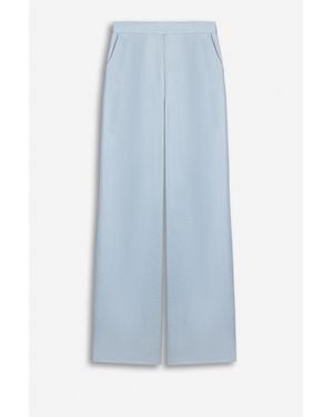 Nocturne Wide Leg Trousers - Blue