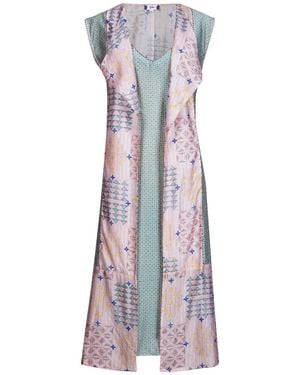 Maison Qala Noor Overlay Set - Purple