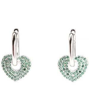 Addicted Danae Heart Earrings - Multicolor