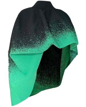Arto. Crazy Brain Midi Skirt - Green