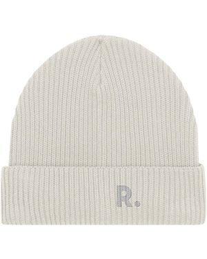 Ration.L Neutrals R. Organic Beanie Galaxy Cream - White